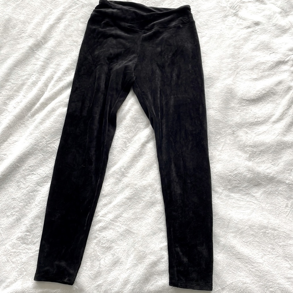 CuddlDuds S Double Plush Velour Pants